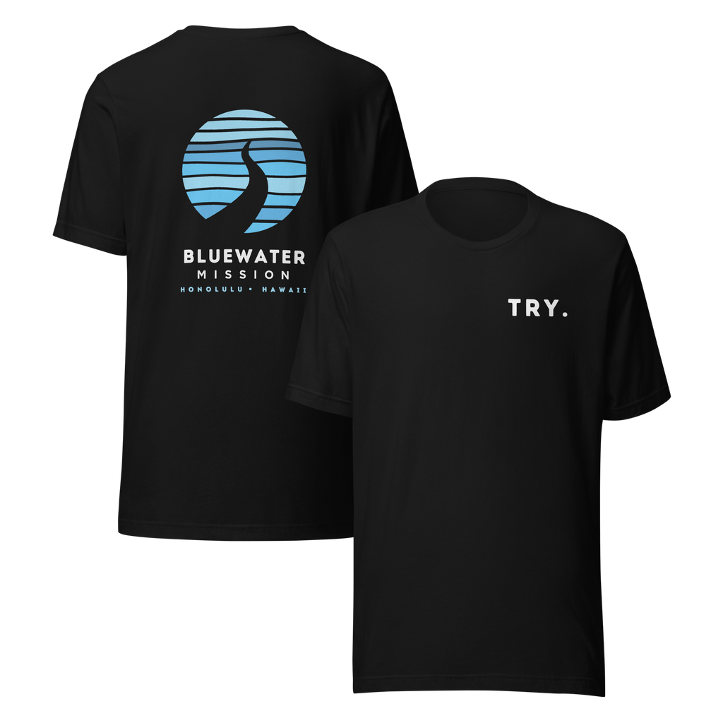 Try. Unisex t-shirt