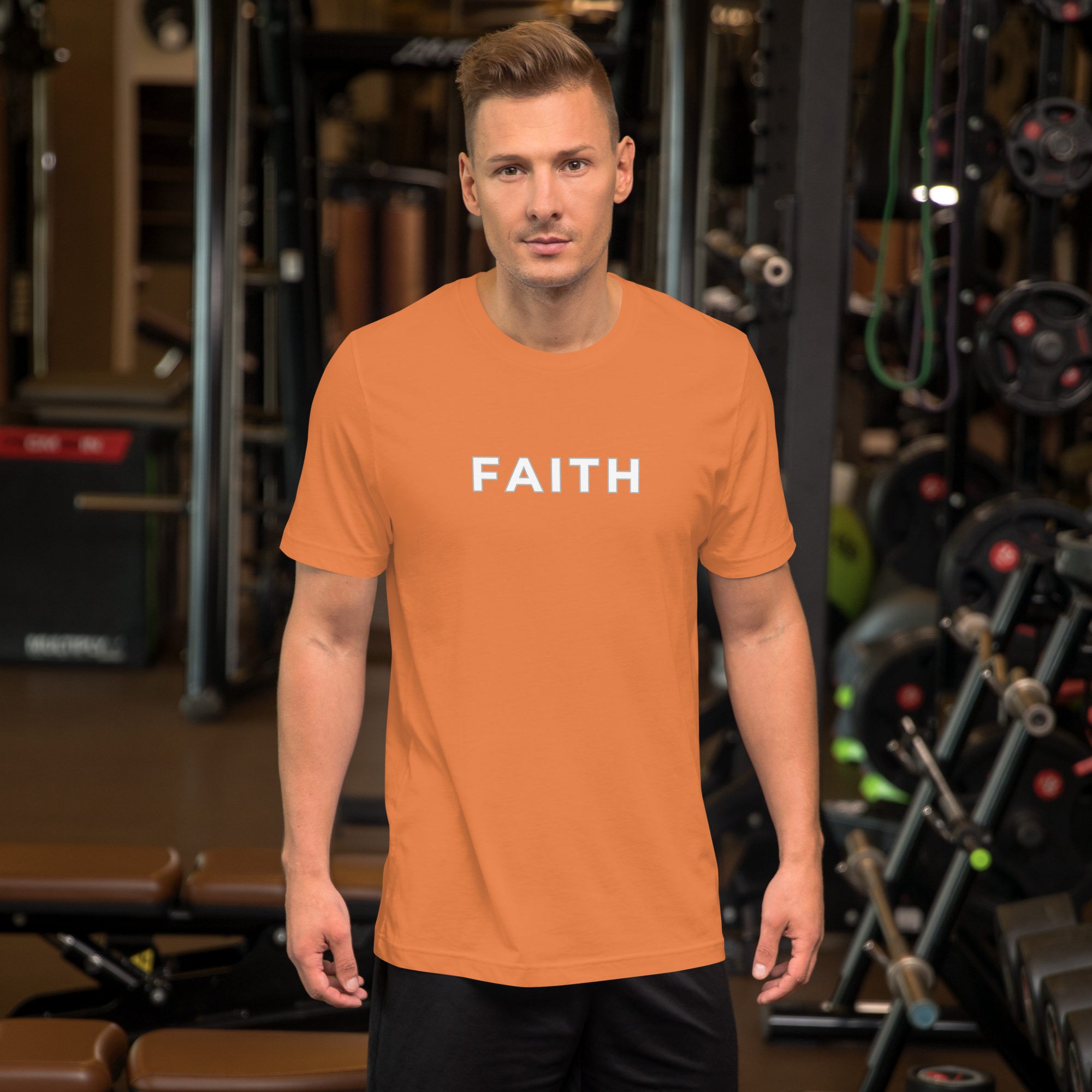Faith. Your Attitude is the Most Contagious Thing About You. Bluewater Unisex t-shirt