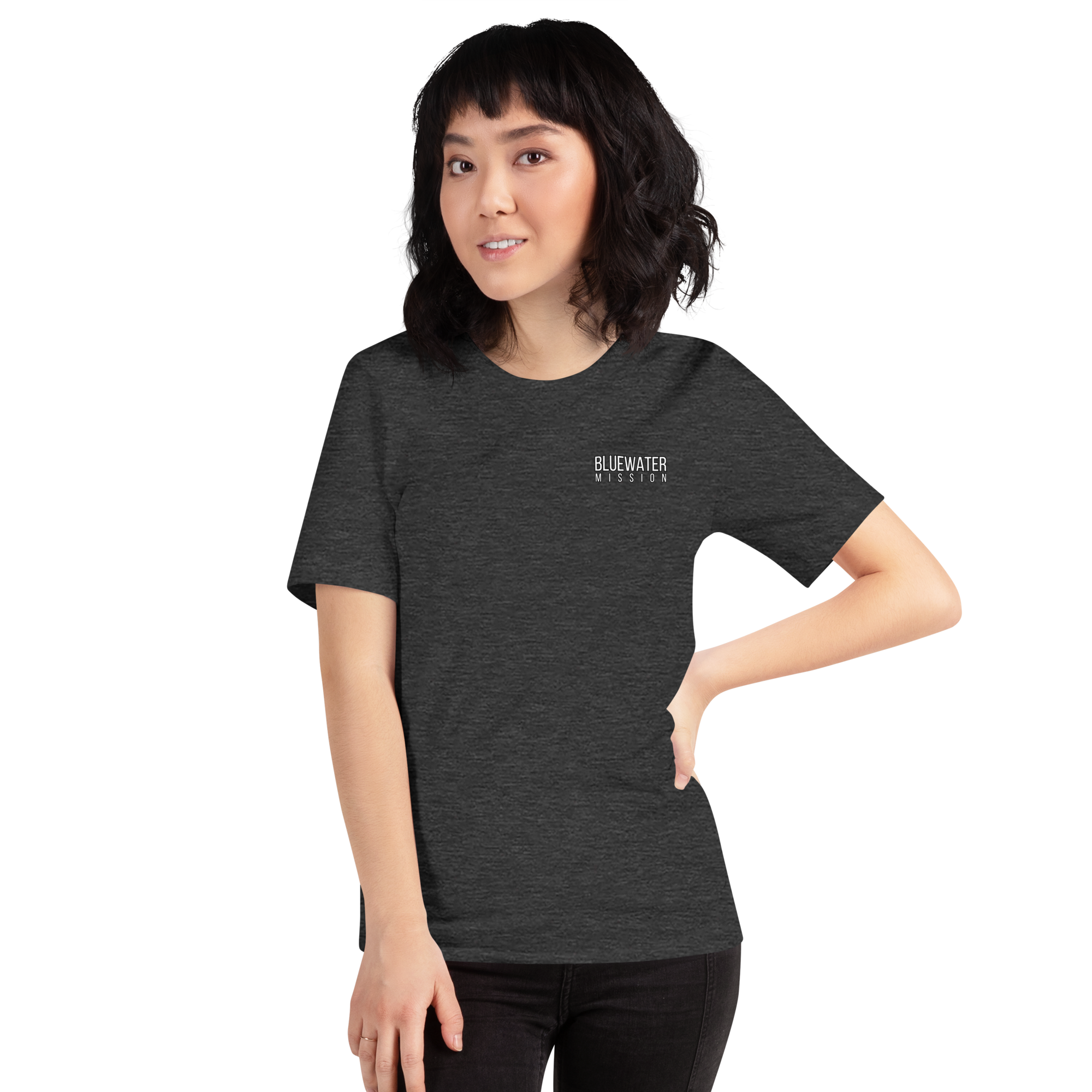 Jesus Makes You Free/ John 8:36.  Bluewater Unisex t-shirt