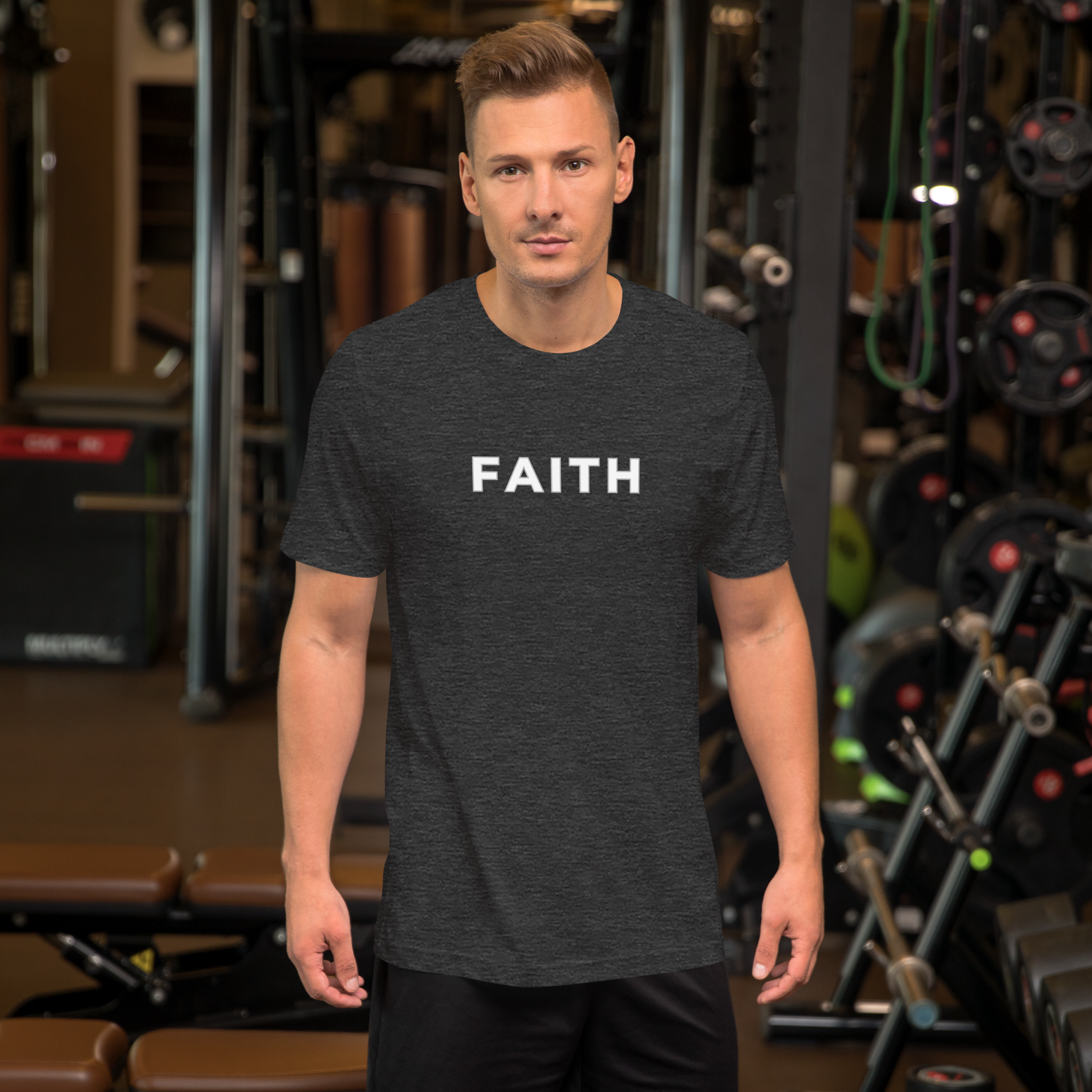 Faith. Your Attitude is the Most Contagious Thing About You. Bluewater Unisex t-shirt