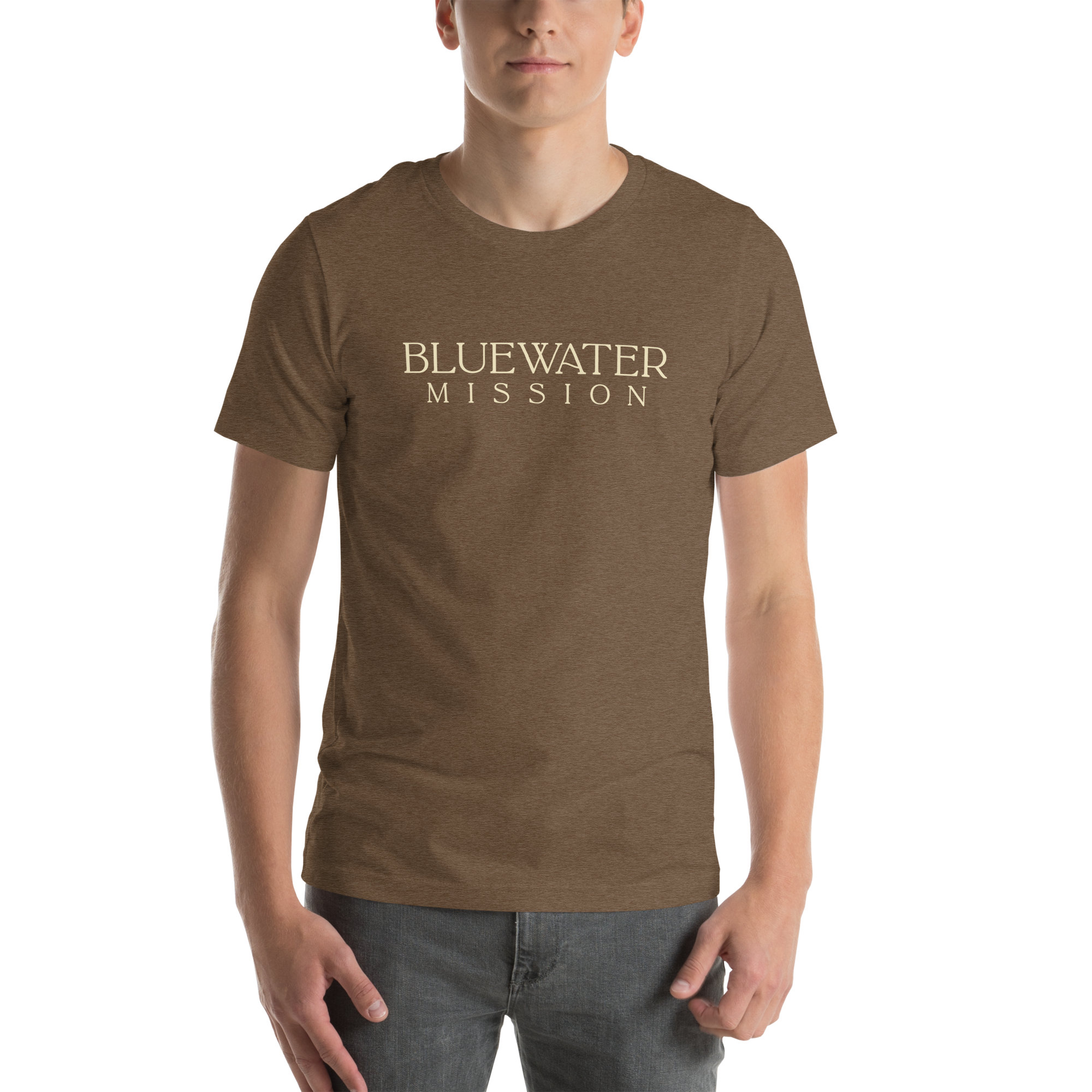 Out Far In Deep Since 2008. Bluewater Mission Unisex T-shirt