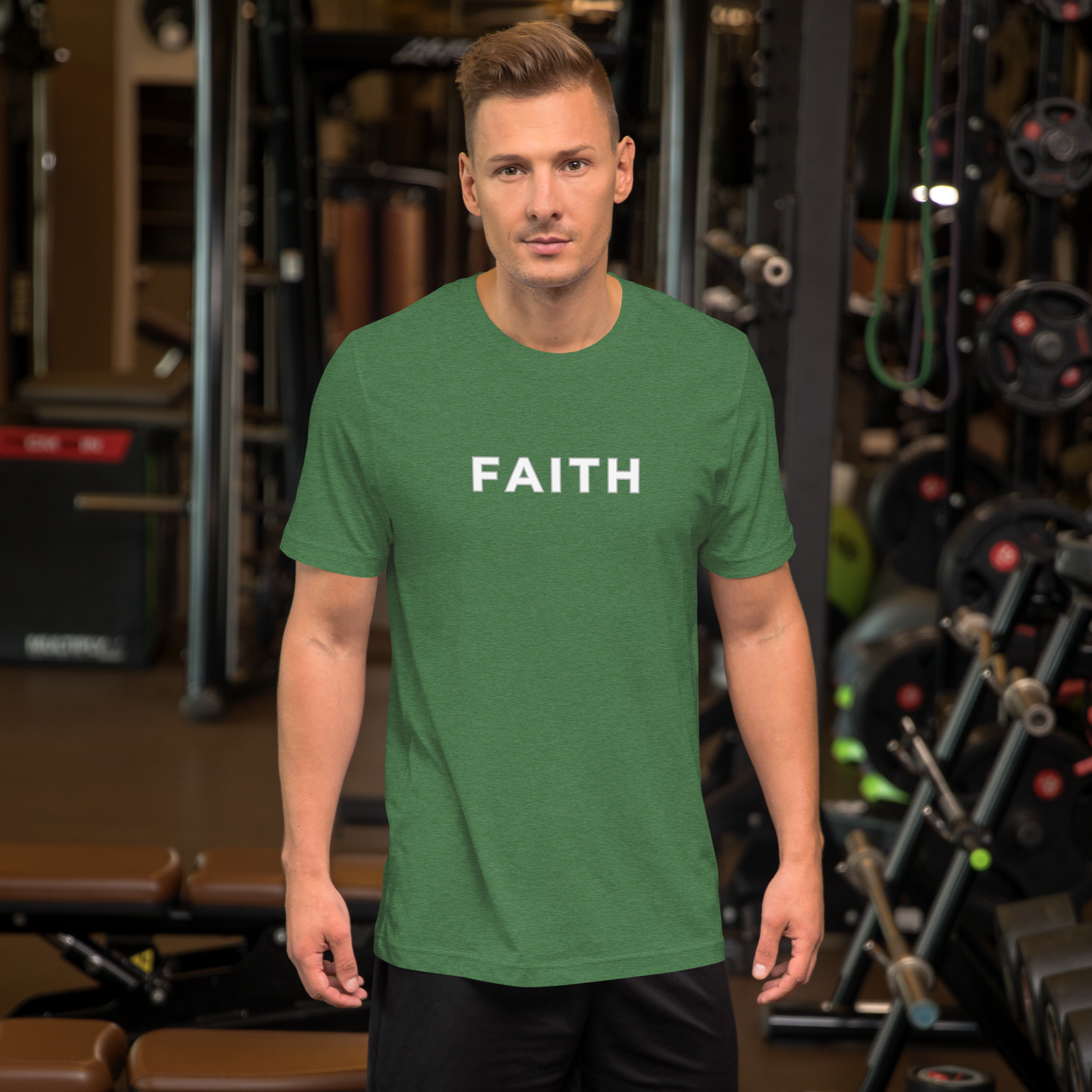 Faith. Your Attitude is the Most Contagious Thing About You. Bluewater Unisex t-shirt