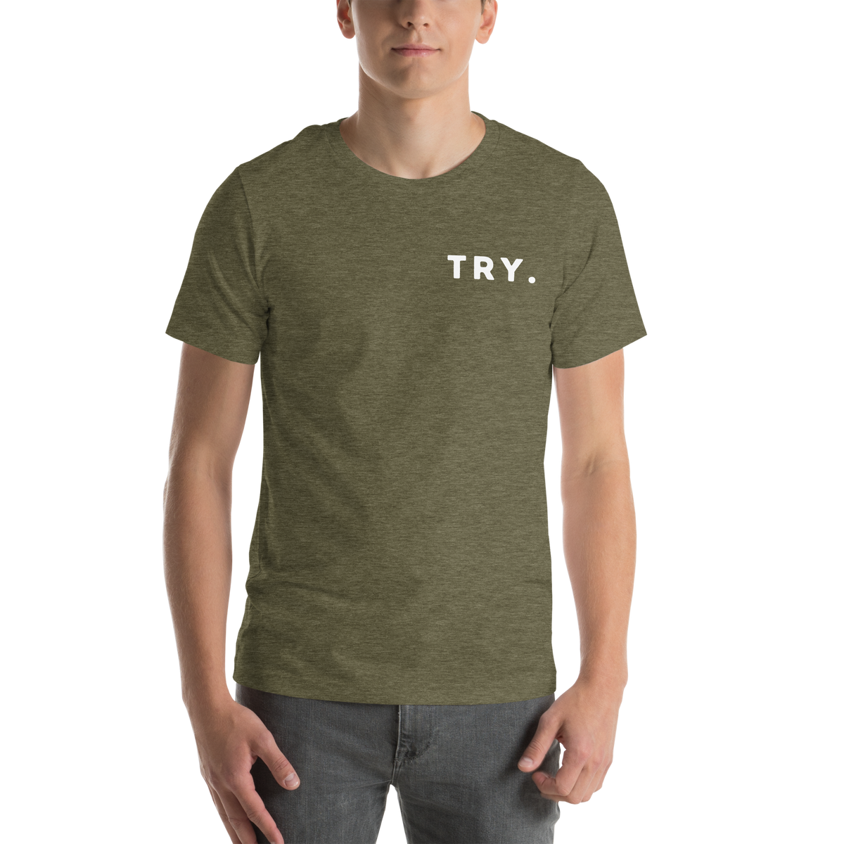 Try. Unisex t-shirt