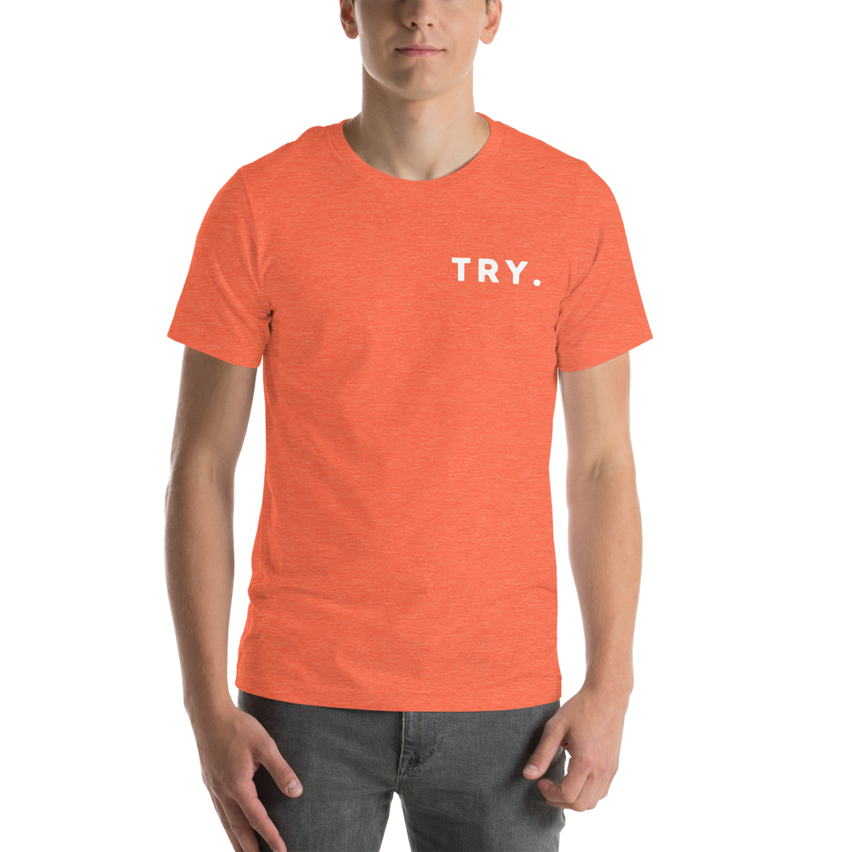 Try. Unisex t-shirt