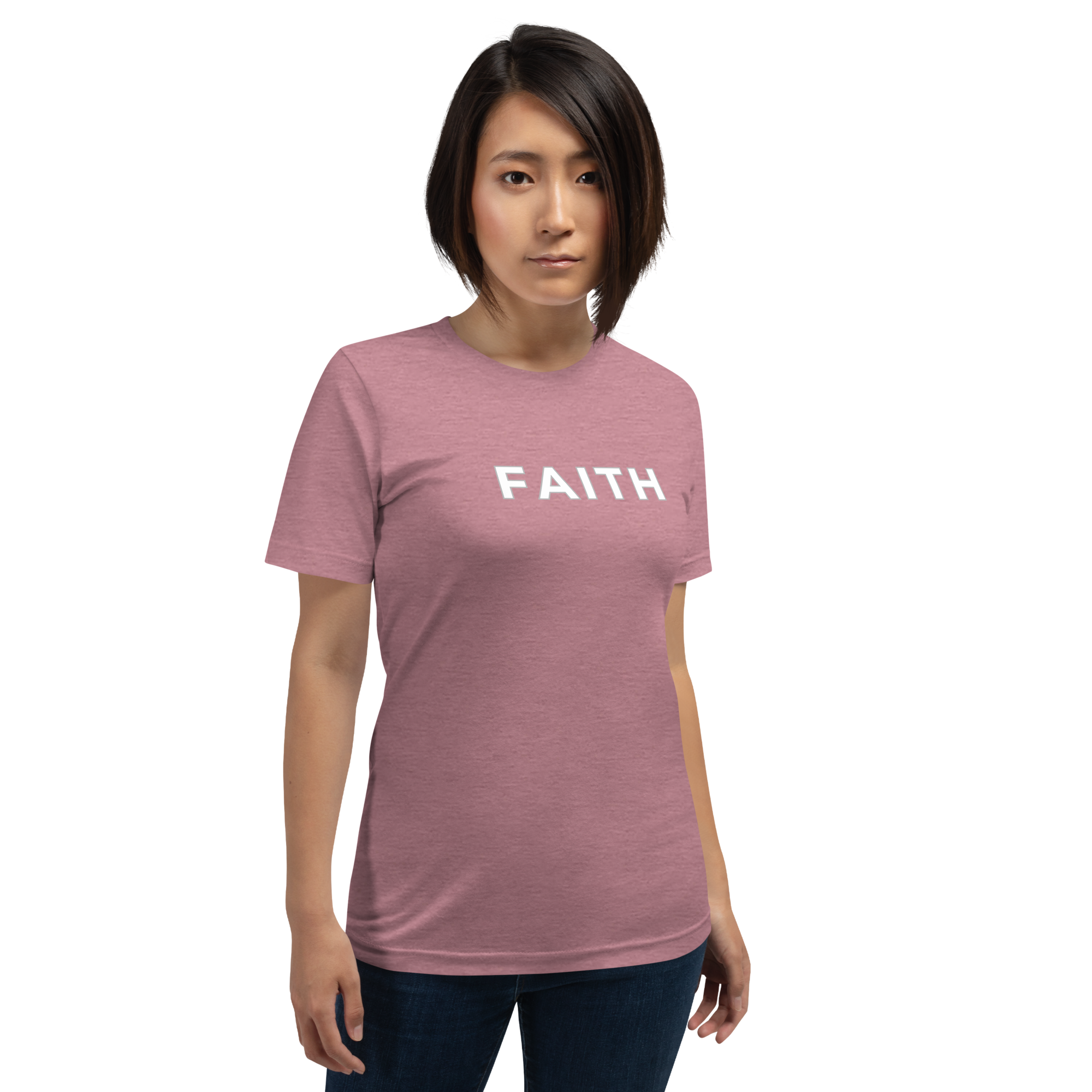 Faith. Your Attitude is the Most Contagious Thing About You. Bluewater Unisex t-shirt