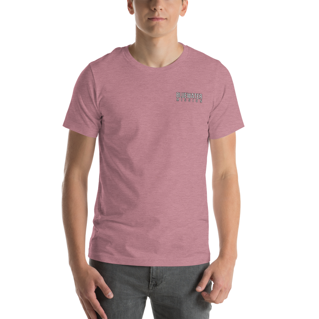 Jesus Makes You Free/ John 8:36.  Bluewater Unisex t-shirt