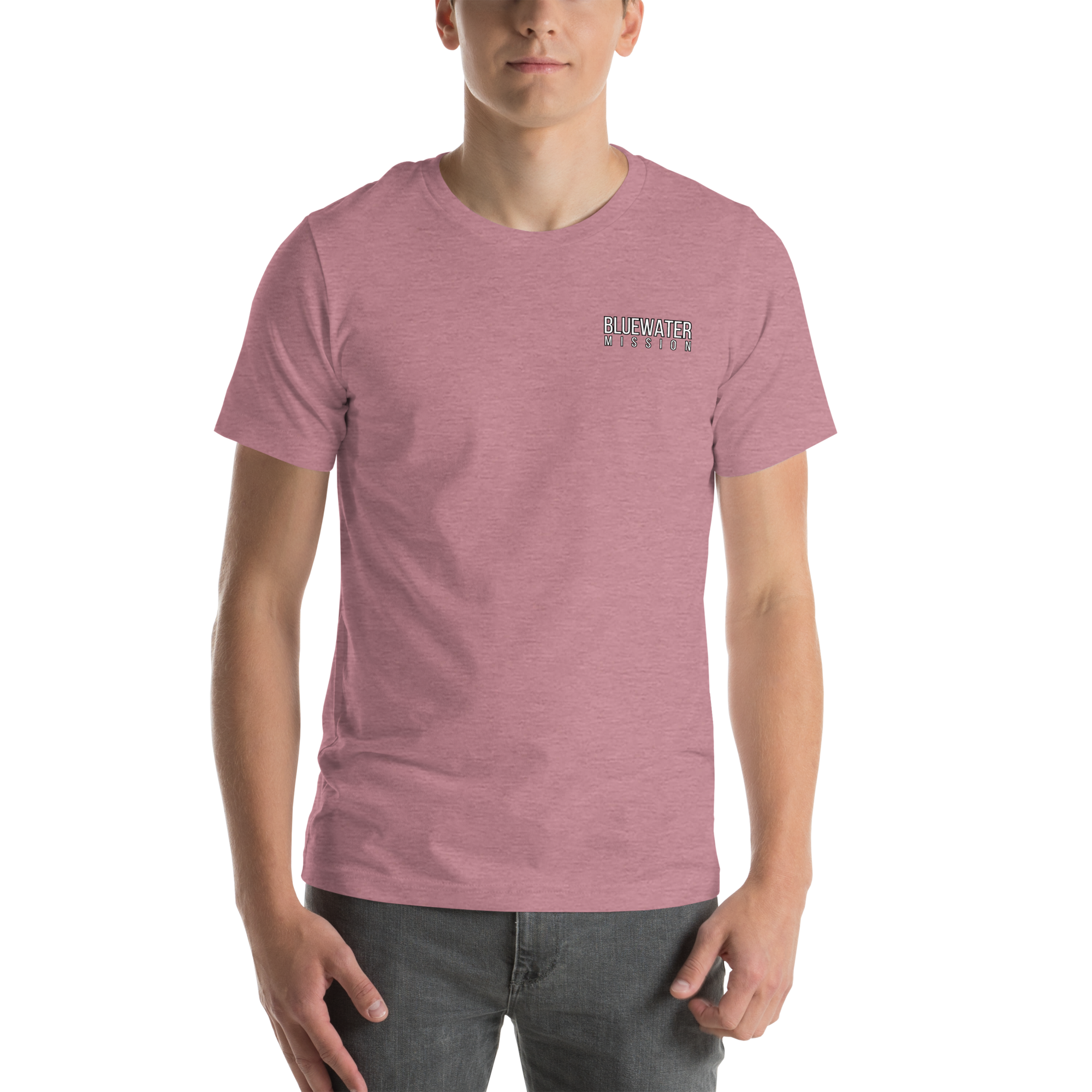Jesus Makes You Free/ John 8:36.  Bluewater Unisex t-shirt