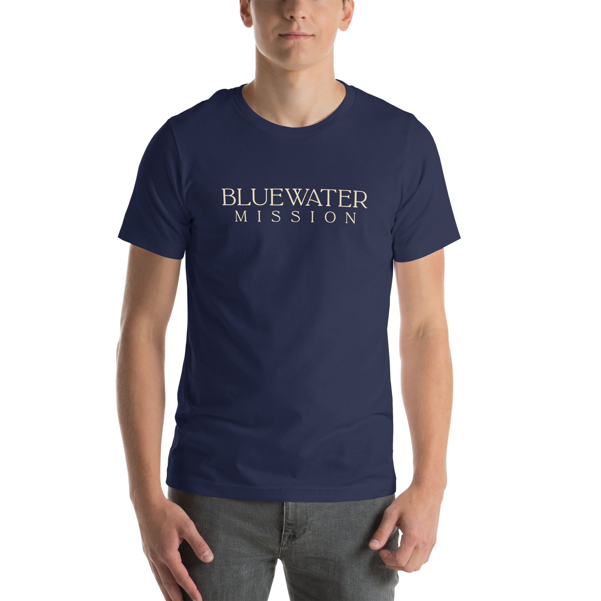 Out Far In Deep Since 2008. Bluewater Mission Unisex T-shirt
