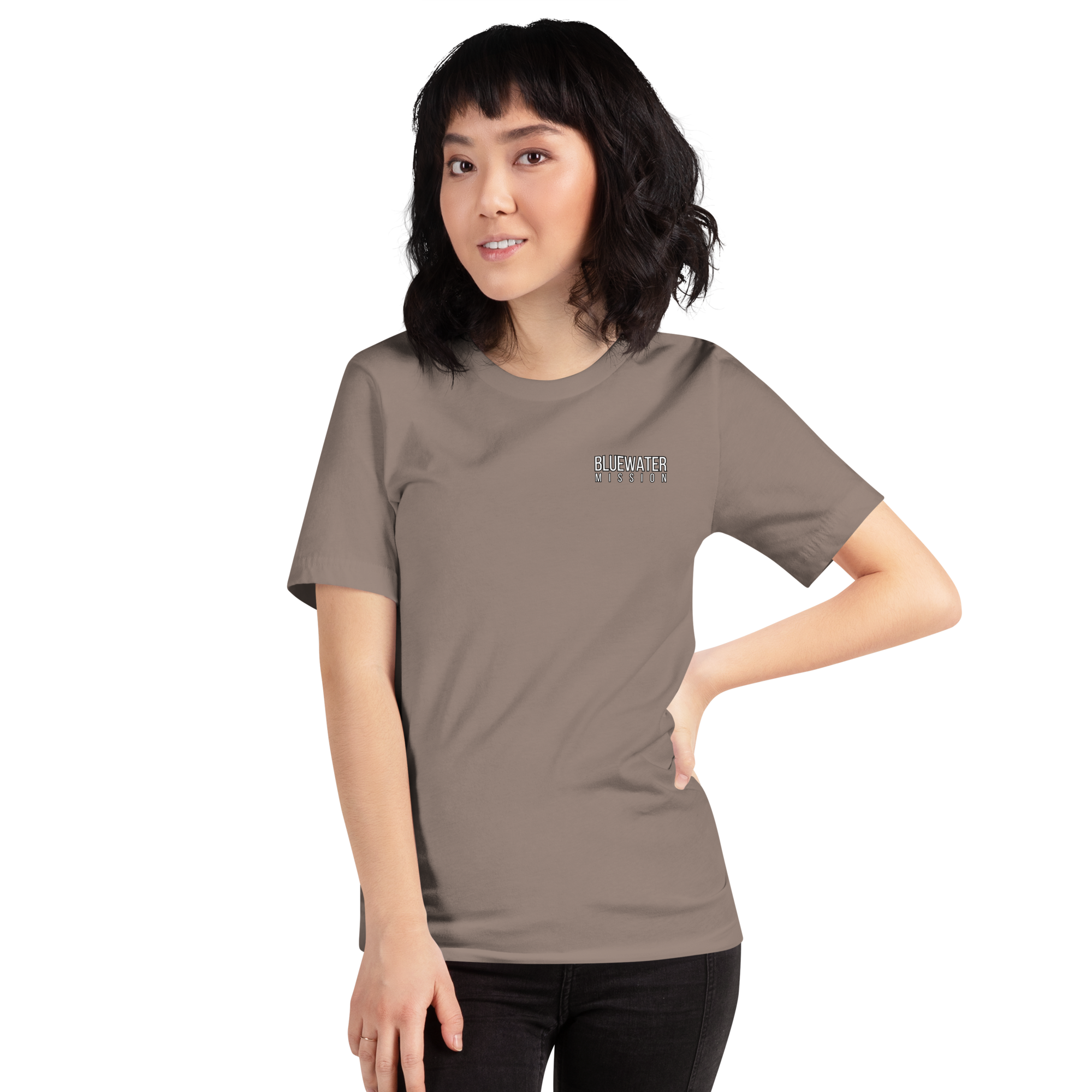 Jesus Makes You Free/ John 8:36.  Bluewater Unisex t-shirt