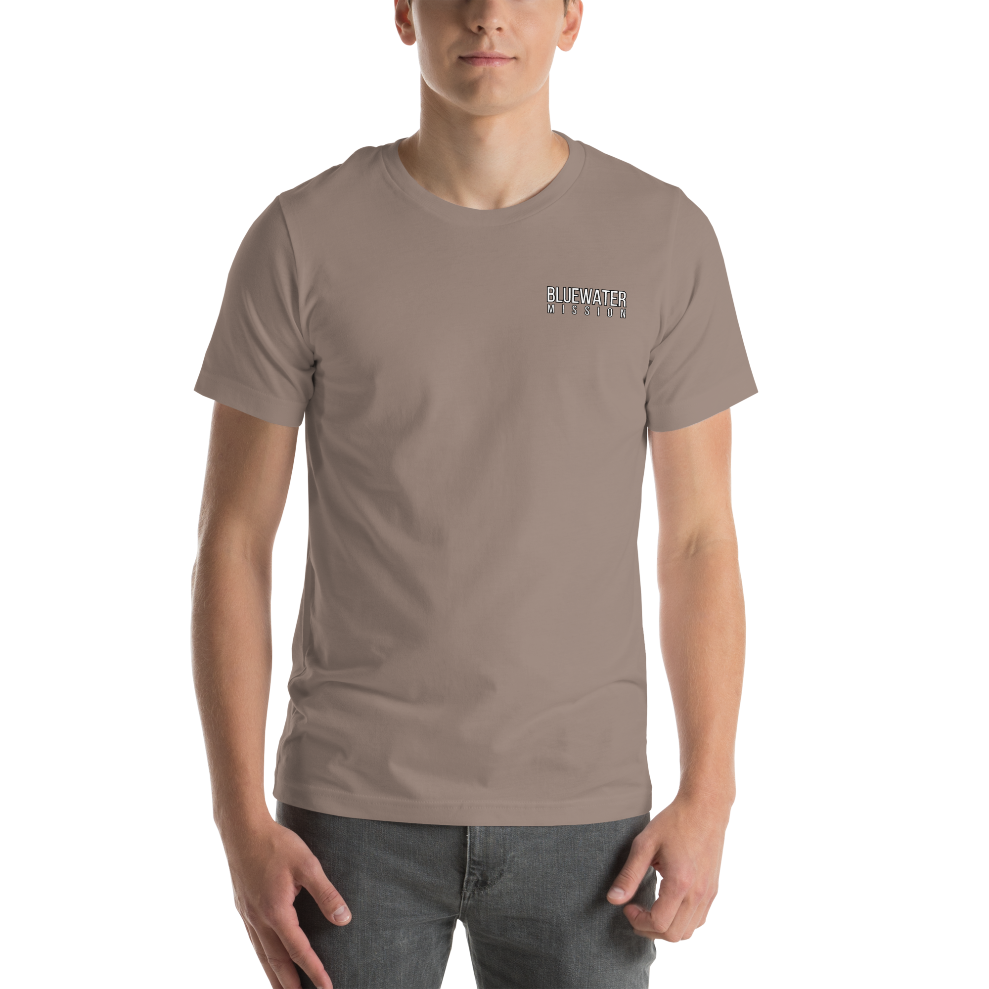 Jesus Makes You Free/ John 8:36.  Bluewater Unisex t-shirt