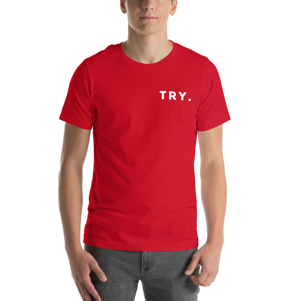 Try. Unisex t-shirt