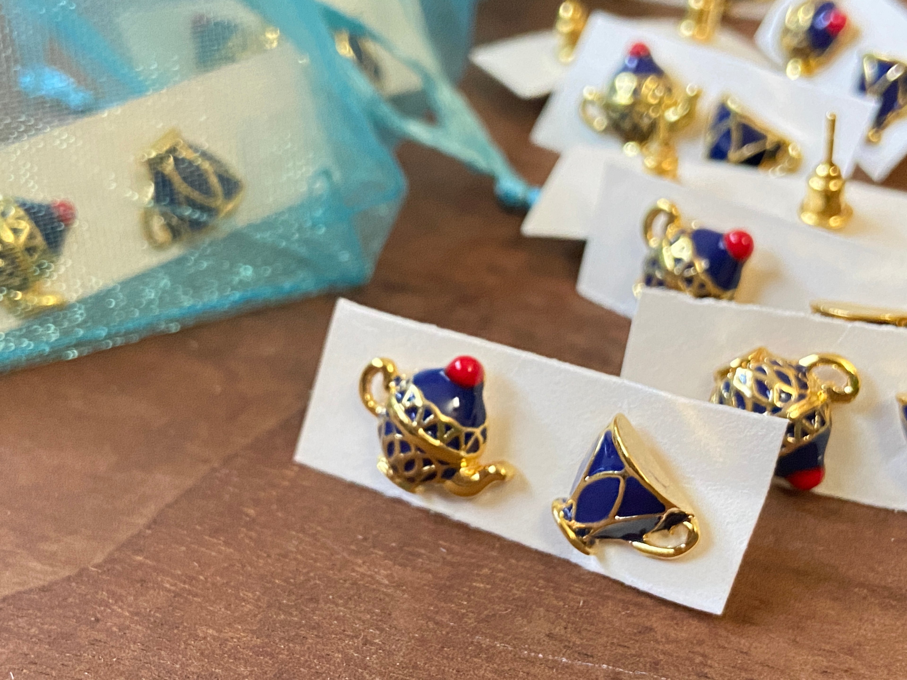 Time Gives Way Teapot & Teacup Earrings