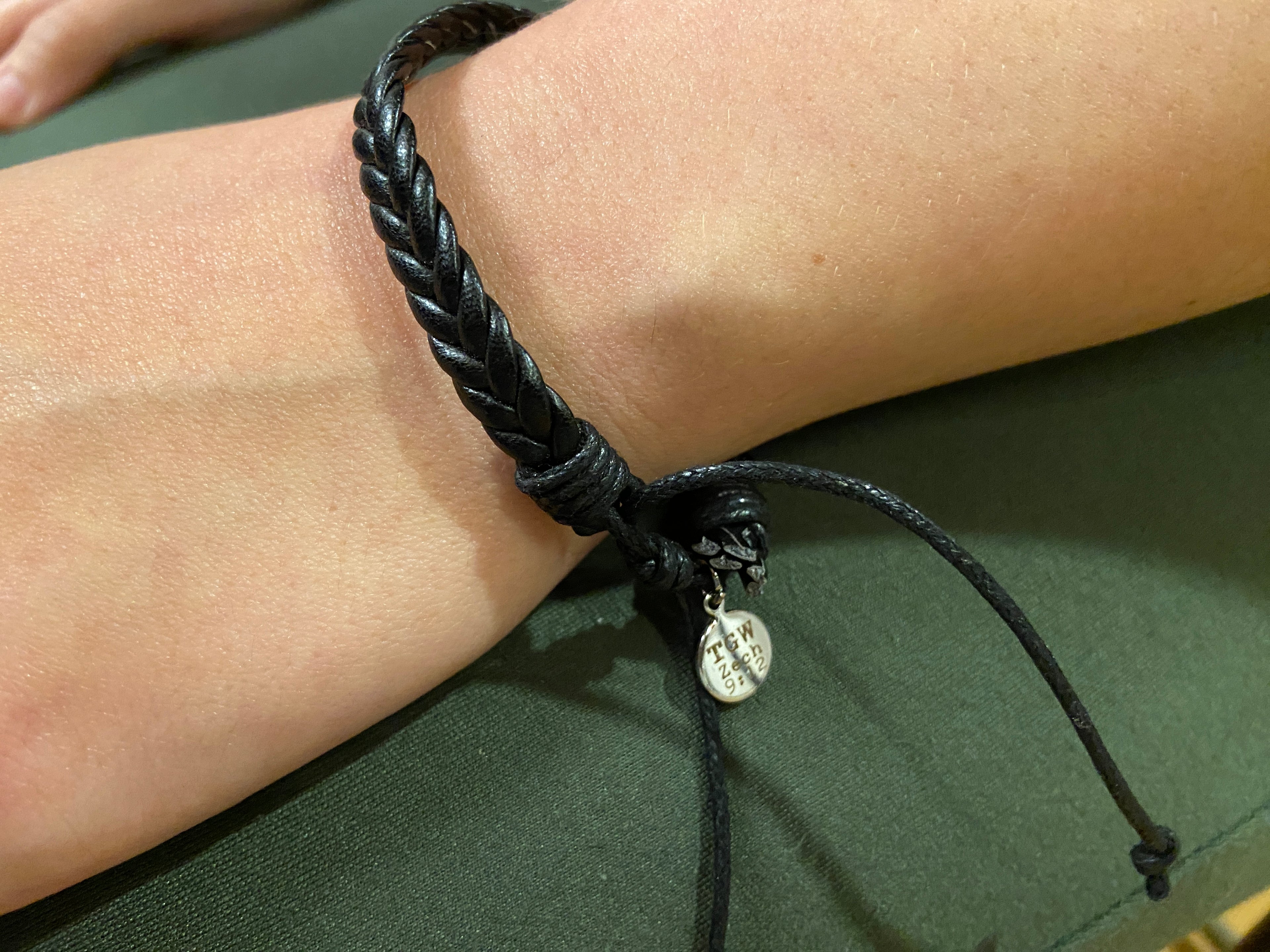 Time Gives Way Leather/Woven Wristbands