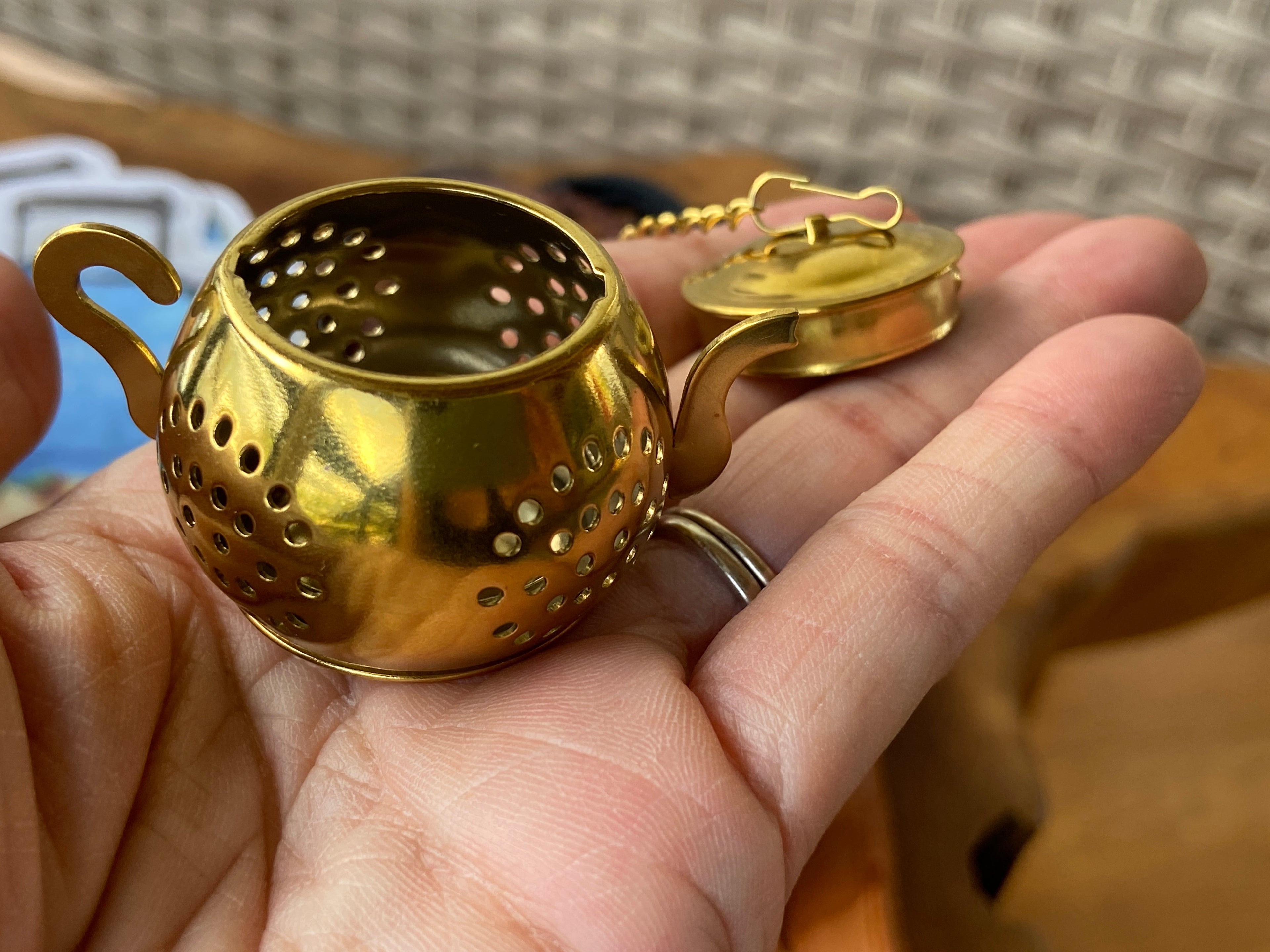 Stainless Steel Teapot Tea Strainer