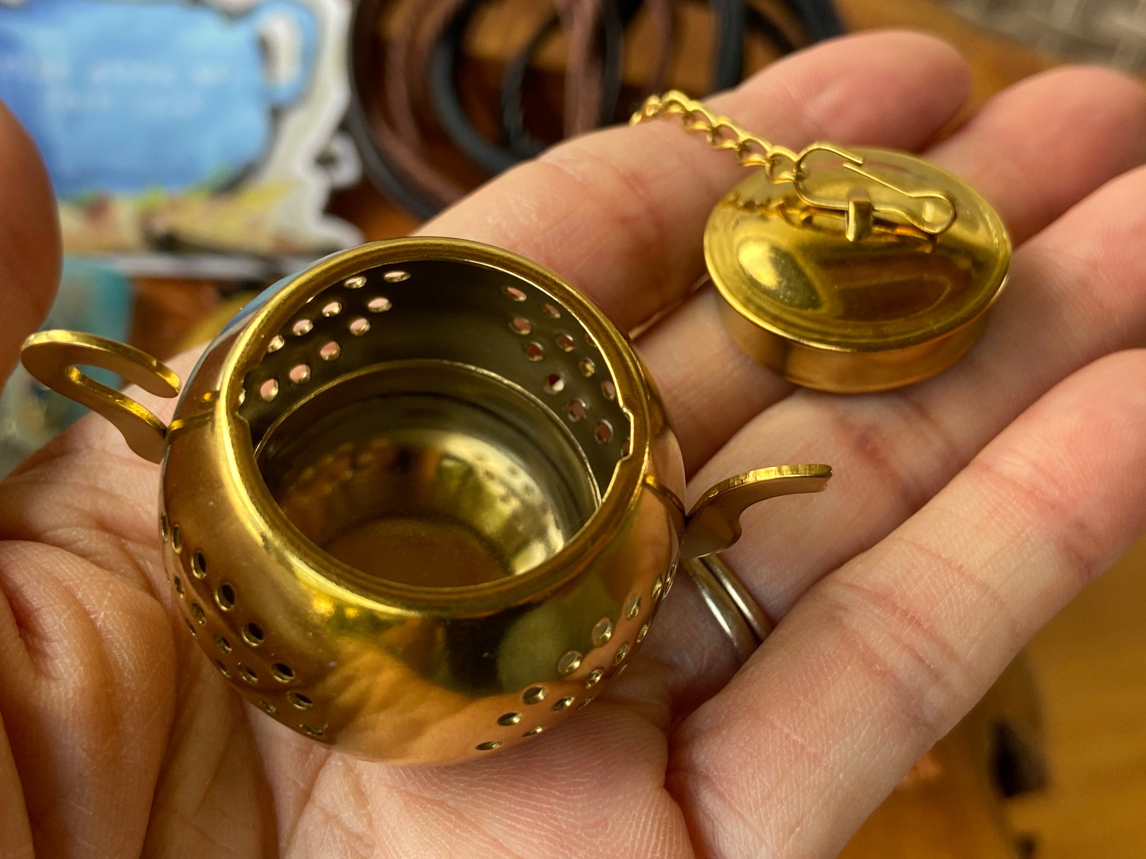Stainless Steel Teapot Tea Strainer