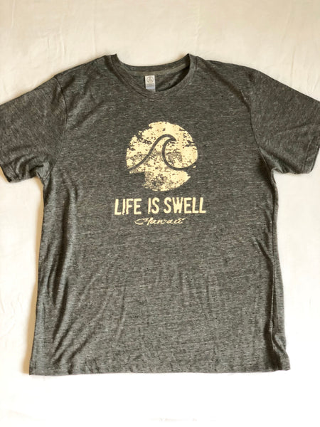 "Logo Wave - Hawaii" Unisex Eco-Jersey T-shirts