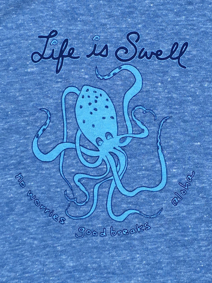 "Octo Dance" Eco Triblend  Babies and Toddlers Jersey Tee