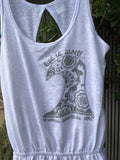 "Floral Wave" UPF50+ Ladies Cover Up Beach Dress