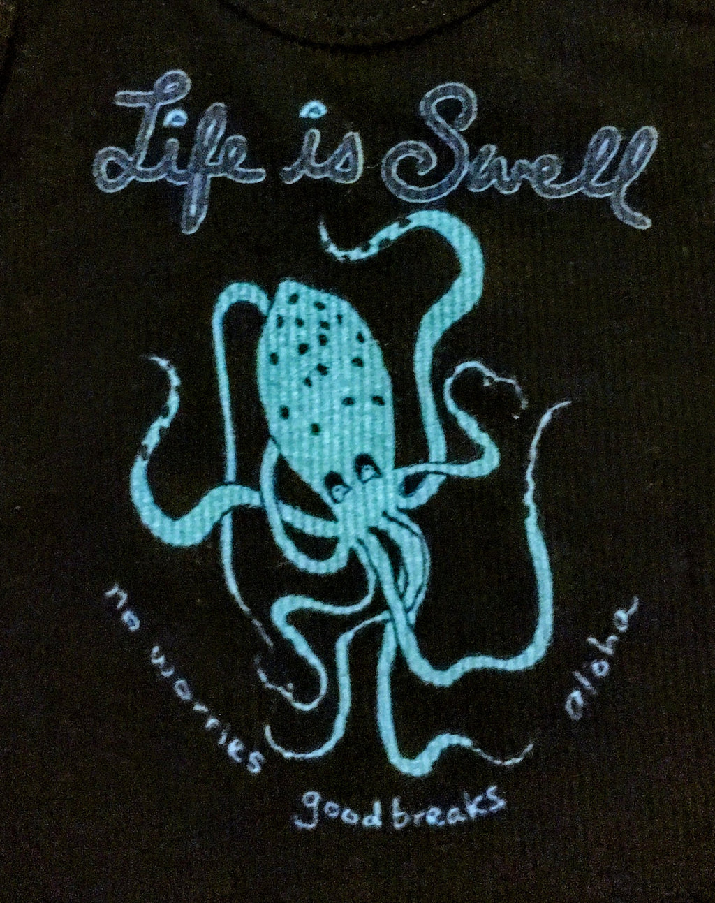 "Octo Dance" 100% ORGANIC Cotton Baby Tank Top