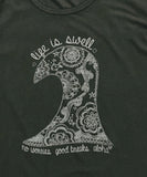 "Floral Wave" Dri-Fit Ladies Performance Tee