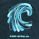 "Wavedrops" BAMBOO & ORGANIC Cotton Ladies Scoop Tee