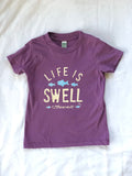 "Big Swell, Little Fish - Hawaii” Toddler Tee in Organic Cotton or Eco Blend