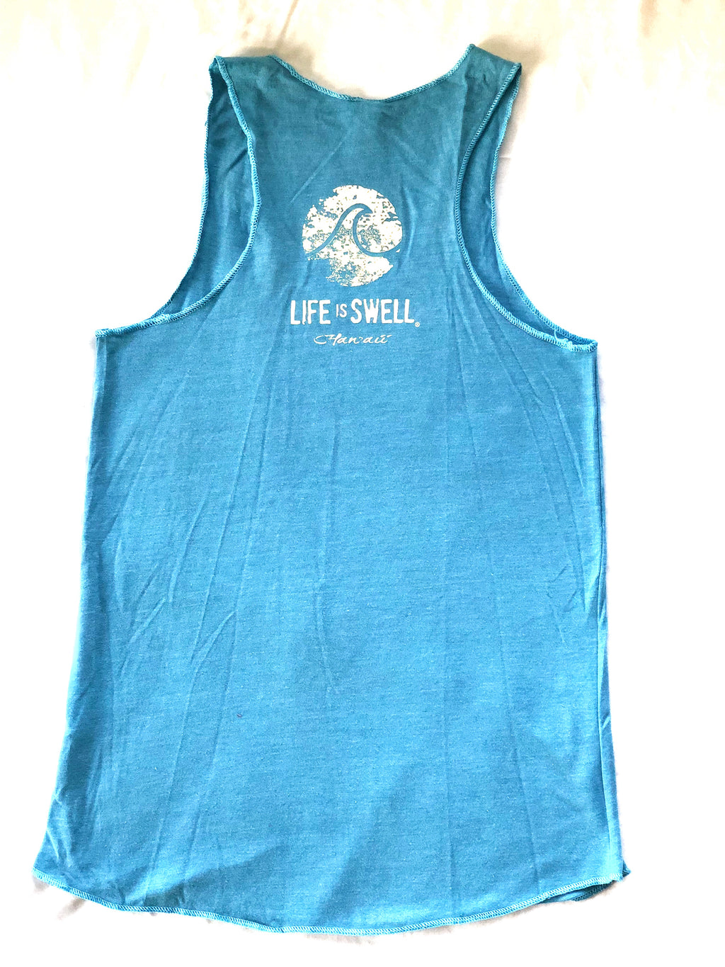 "Life's Got Waves. Time to Surf." Women's Eco Blend Racerback Tanks
