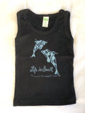 "Dolphin Love" 100% ORGANIC Cotton Baby Tank Top